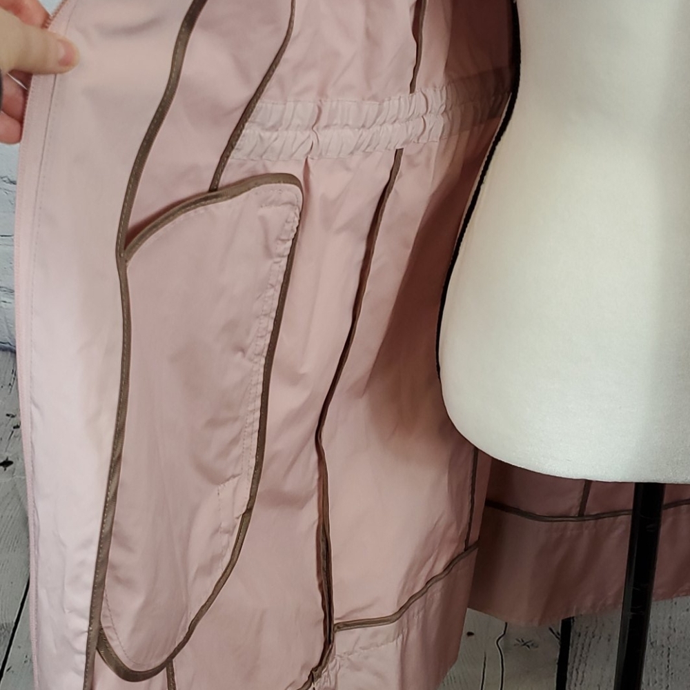 Cole Haan Packable Hooded Raincoat - Picture 3 of 11